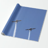 Flugzeug Geschenkpapier (Ungerollt)