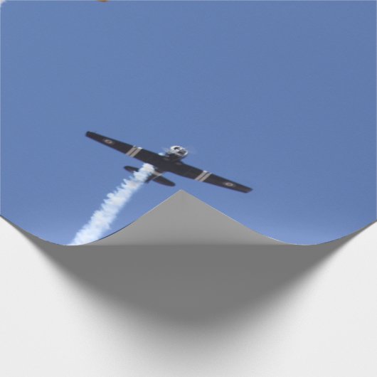 Flugzeug Geschenkpapier (Ecke)