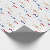 Flugzeug Geschenkpapier (Ecke)