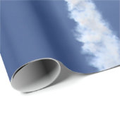 Flugzeug Geschenkpapier (Rolleneckpunkt)