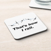 Flugzeug Getränkeuntersetzer (Linke Seite)