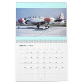 FLUGZEUG Gewohnheit Druckkalender Kalender (Feb 2026)