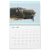 FLUGZEUG Gewohnheit Druckkalender Kalender (Mär 2027)