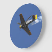 Flugzeug Große Wanduhr (Winkel)