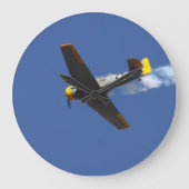 Flugzeug Große Wanduhr (Vorderseite)
