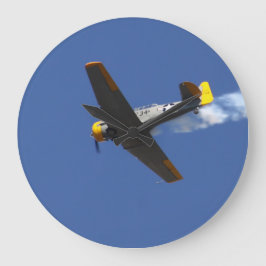 Flugzeug Große Wanduhr
