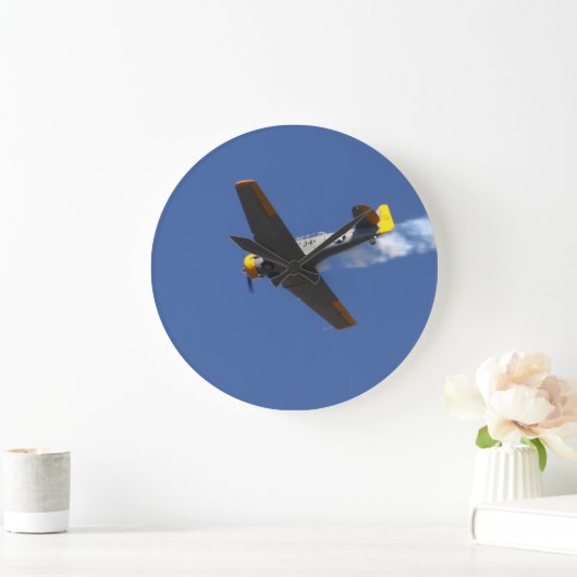 Flugzeug Große Wanduhr (Zuhause)