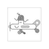 Flugzeug Gummistempel (Prägung)