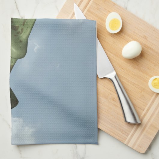 Flugzeug Handtuch (Viertel Falte)