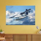 Flugzeug im Himmel Leinwanddruck (Insitu (Wohnzimmer))
