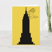 Flugzeug Im Hintern - Geburtstag Karte (Vorderseite)