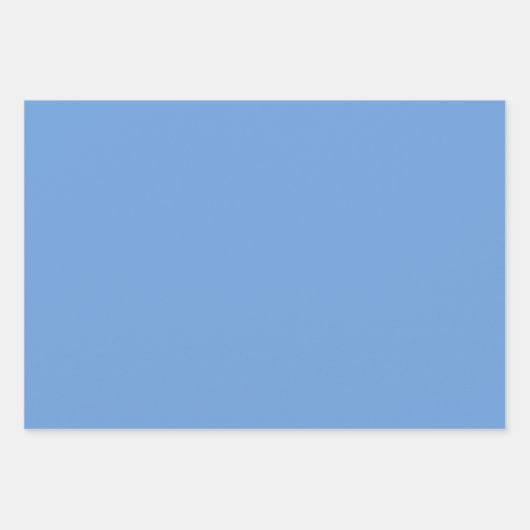 Flugzeug in blau geschenkpapier set (Vorderseite 3)