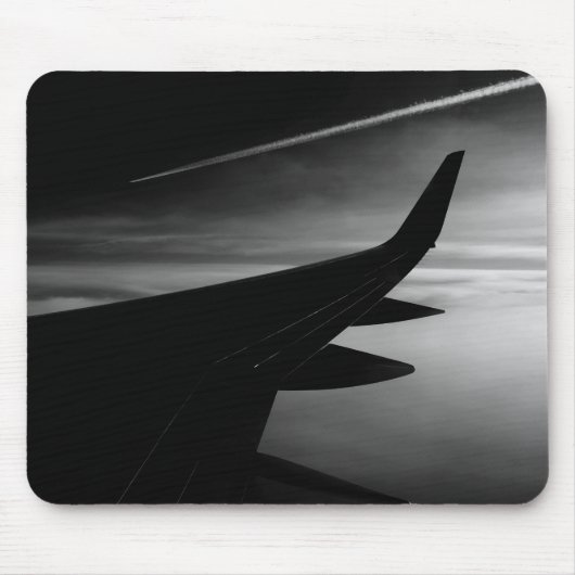 Flugzeug in der Luft Mousepad (Vorne)