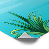 Flugzeug in der Natur Poster (Ecke)