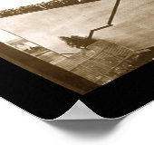 Flugzeug Indianapolis Foto 1910 Poster (Ecke)
