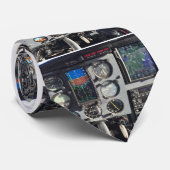 Flugzeug-Instrumentenbrett-Krawatte Krawatte (Gerollt)