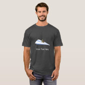 Flugzeug-Jet für Militärpilot T-Shirt (Vorne ganz)
