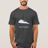 Flugzeug-Jet für Militärpilot T-Shirt (Vorderseite)