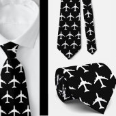 Flugzeug-Jet-Pilot Krawatte