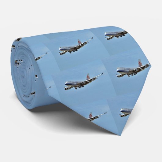 Flugzeug-Jets Krawatte (Gerollt)