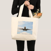 Flugzeug Jumbo Stoffbeutel (Vorderseite (Produkt))