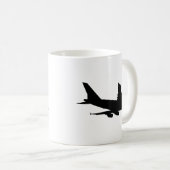 Flugzeug Kaffeetasse (VorderseiteRechts)