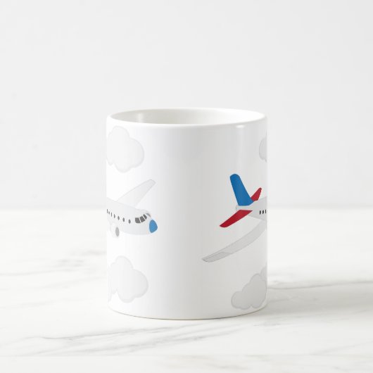 Flugzeug Kaffeetasse (Mittel)