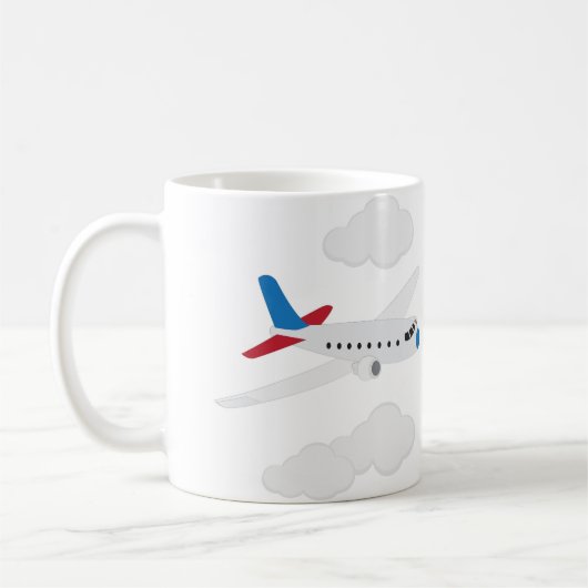 Flugzeug Kaffeetasse (Links)