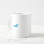 Flugzeug Kaffeetasse (Vorderseite Links)