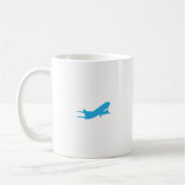Flugzeug Kaffeetasse (Links)