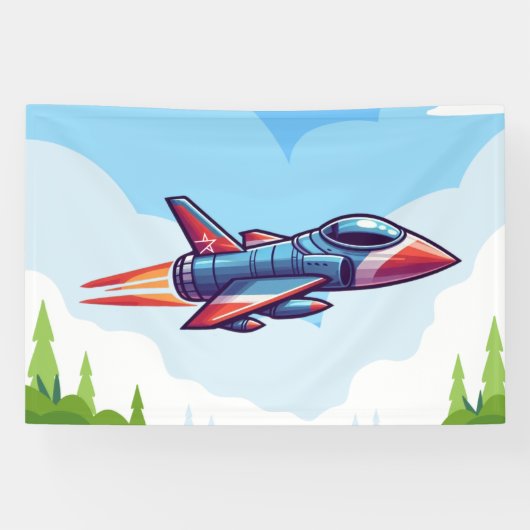 Flugzeug/Kampfflugzeug Banner (Horizontal)