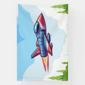 Flugzeug/Kampfflugzeug Banner (Vertikal)
