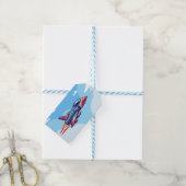 Flugzeug/Kampfflugzeug Geschenkanhänger (Mit Garn)