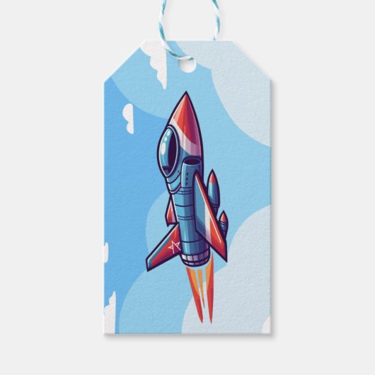 Flugzeug/Kampfflugzeug Geschenkanhänger (Vorderseite)