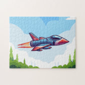 Flugzeug/Kampfflugzeug Puzzle (Horizontal)