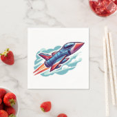 Flugzeug/Kampfflugzeug Serviette (Beispiel)