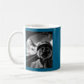 Flugzeug Katze Jet Pilot Selfie Siamese Kämpfer La Kaffeetasse (Links)