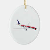 Flugzeug Keramik Ornament (Rechts)