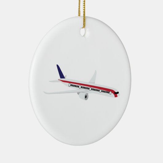 Flugzeug Keramik Ornament (Rechts)