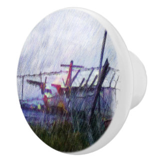 Flugzeug Keramikknauf