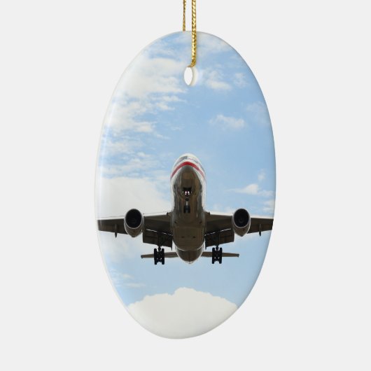 Flugzeug Keramikornament (Rechts)