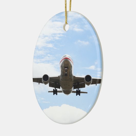 Flugzeug Keramikornament (Links)