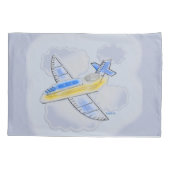 Flugzeug Kissenbezug (Rückseite)