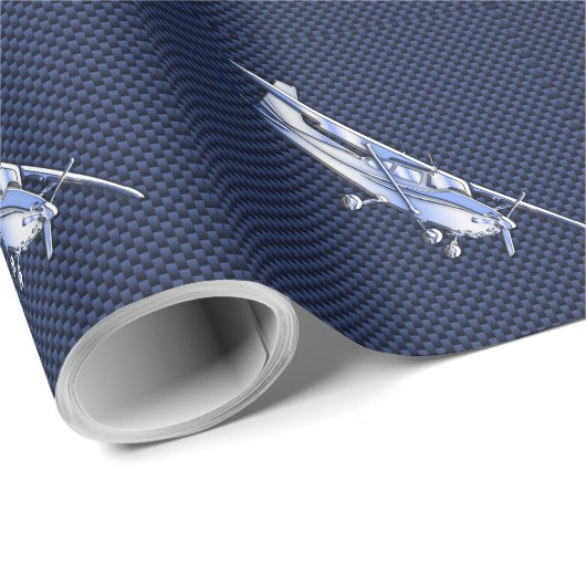 Flugzeug-klassische Geschenkpapier (Rolleneckpunkt)