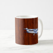 Flugzeug-klassischer Kaffeetasse (VorderseiteRechts)
