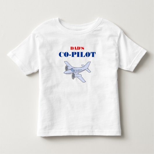 Flugzeug Kleinkind T-shirt (Vorderseite)