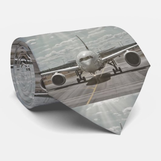 Flugzeug Krawatte (Gerollt)