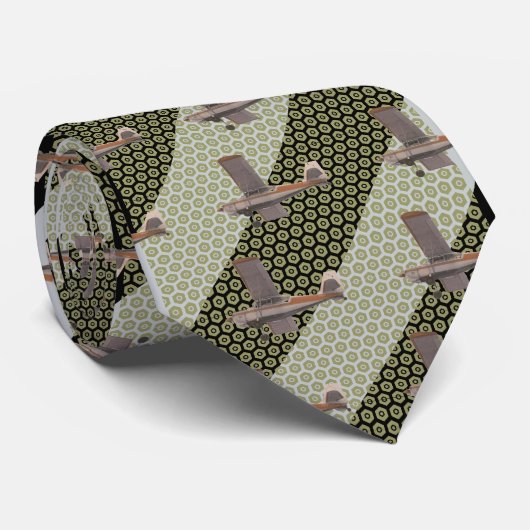 Flugzeug-Krawatte Krawatte (Gerollt)