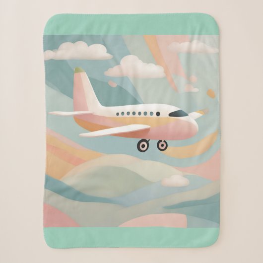 Flugzeug-Kunst durch KI Sherpadecke (Vorderseite)