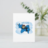 FLUGZEUG - LIEBE FÜR ME.pnng Postkarte (Stehend Vorderseite)